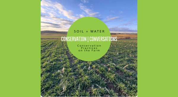 Podcast logo for Soil and Water Conservation Conversations